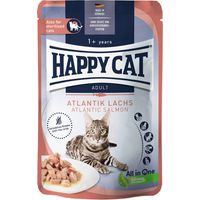 Produktbild von Happy Cat Culinary Adult Katzenfutter Lachs für sterilisierte Katzen 20 x 85 g