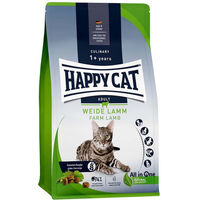 Produktbild von Happy Cat Culinary Adult Katzenfutter Weide Lamm 2x10kg