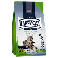 Produktbild von Happy Cat Culinary Adult Katzenfutter Weide-Lamm glutenfrei 4 kg - 4 kg