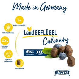 Happy Cat Culinary Adult Land Geflügel Katzenfutter 2x10kg – Bild 1 von 5