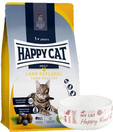Produktbild von Happy Cat Culinary Adult Land-Geflügel Katzenfutter mit Zahnpflege
