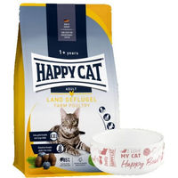Produktbild von Happy Cat Culinary Adult Land-Geflügel Katzenfutter mit Zahnpflege