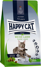 Happy Cat Culinary Adult Trockenfutter Weide-Lamm für ausgewachsene Katzen 1,3 kg - 1,3 kg – Bild 1 von 13