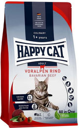 Produktbild von Happy Cat Culinary Adult Voralpen Rind Katzenfutter 2x10kg