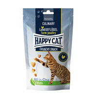 Produktbild von Happy Cat Culinary Crunchy Snack Land-Geflügel Leckerli für Katzen Adult 70 g - 10 x 70 g