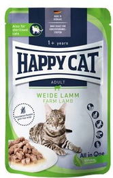 Produktbild von Happy Cat Culinary Nassfutter Katze Adult Lamm Stückchen in Sauce Getreidefrei 20x85 g - 20 x 85 g