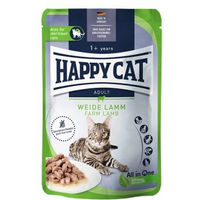 Produktbild von Happy Cat Culinary Nassfutter Katze Adult Lamm Stückchen in Sauce Getreidefrei 20x85 g - 20 x 85 g