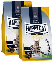 Happy Cat Culinary Trockenfutter Katze Adult Land-Geflügel glutenfrei 2x10 kg - 2 x 10 kg – Bild 1 von 2