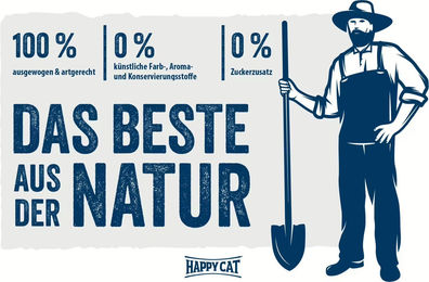 Happy Cat Minkas Duo Paté Geflügel und Lamm für Katzen Adult 16 x 100 g - 16 x 100 g – Bild 1 von 5