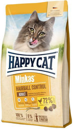 Produktbild von Happy Cat Minkas Hairball Control Katzenfutter Geflügel für erwachsene Katzen 2x10kg