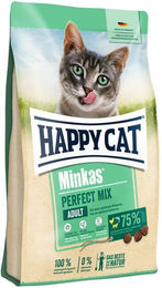 Happy Cat Minkas Perfect Mix Katzenfutter Adult Geflügel Fisch und Lamm 10 kg - 10 kg – Bild 1 von 10