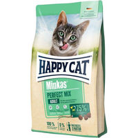 Produktbild von Happy Cat Minkas Perfect Mix Katzenfutter Adult Geflügel Fisch und Lamm 2x10 kg