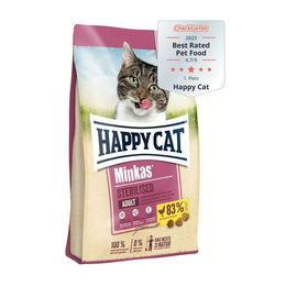 Happy Cat Minkas Sterilised Geflügel Trockenfutter für erwachsene Katzen 1,5 kg - 1,5 kg – Bild 1 von 8