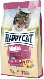 Produktbild von Happy Cat Minkas Sterilised Katzenfutter Geflügel zur Gewichtskontrolle 2x10kg