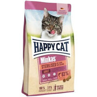 Produktbild von Happy Cat Minkas Trockenfutter Katze Adult Sterilisiert Lachs 4 kg