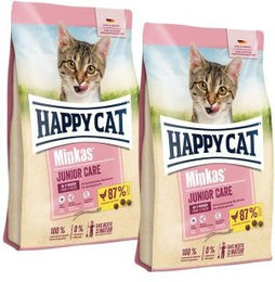Produktbild von Happy Cat Minkas Trockenfutter Katze Junior Geflügel 2x 10 kg - 2 x 10 kg