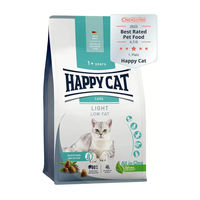 Produktbild von Happy Cat Sensitive Adult Light Katzen Trockenfutter mit Geflügel zur Gewichtskontrolle 1,3 kg - 1,3 kg