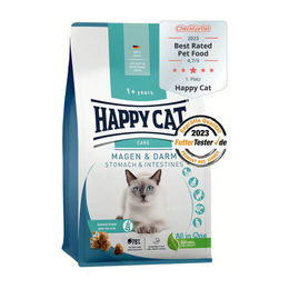Happy Cat Sensitive Magen & Darm Katzenfutter Ente Adult Glutenfrei 4 kg - 4 kg – Bild 1 von 12