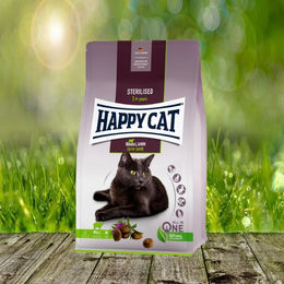 Happy Cat Sterilised Adult Katzentrockenfutter Atlantik-Lachs 10 kg - 10 kg – Bild 1 von 13