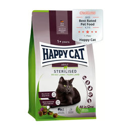 Happy Cat Sterilised Adult Katzentrockenfutter Weide Lamm 10 kg - 10 kg – Bild 1 von 9