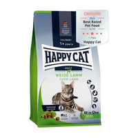 Produktbild von Happy Cat Supreme Culinary Adult Katzentrockenfutter Weide Lamm 10 kg - 10 kg