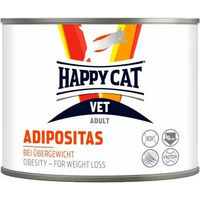 Produktbild von Happy Cat VET Adipositas Diätfutter Nassfutter zur Gewichtsreduktion 6 x 200 g