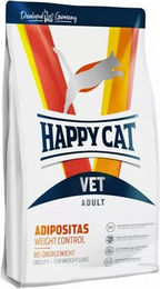Happy Cat VET Adipositas Trockenfutter zur Gewichtsreduktion und Gewichtskontrolle für Katzen 1 kg – Bild 1 von 2