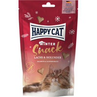 Produktbild von Happy Cat Winter Snack Leckerli mit Lachs und Holunder 70 g