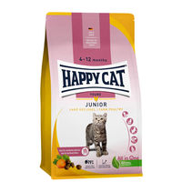 Produktbild von Happy Cat Young Junior Land Geflügel Katzenfutter für Kitten 4x1,3kg