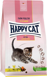 Happy Cat Young Kitten Trockenfutter Geflügel 1,3 kg - 4 x 1,3 kg – Bild 1 von 9