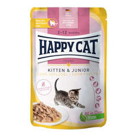 Produktbild von Happy Cat Young Meat in Sauce Kitten & Junior Land Geflügel Pouch 20 x 85 g getreidefrei - 20 x 85 g