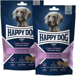 Produktbild von Happy Dog Care Snack Calm & Relax Getreidefreier Funktionssnack für Hunde 2x100 g - 2 x 100 g