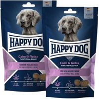 Produktbild von Happy Dog Care Snack Calm & Relax Getreidefreier Funktionssnack für Hunde 2x100 g - 2 x 100 g