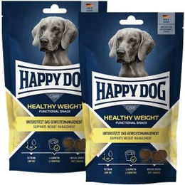 Produktbild von Happy Dog Care Snack Healthy Weight Hundefutter Light ohne Farb- und Aromastoffe 2x100 g - 2 x 100 g