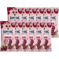 Produktbild von Happy Dog Dental Rolls Mini Zahnpflege-Snacks für Hunde vegan und glutenfrei