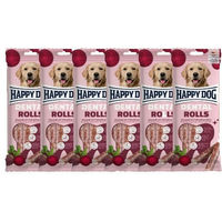 Produktbild von Happy Dog Dental Rolls Zahnpflege-Snacks für Hunde glutenfrei und ohne tierisches Protein