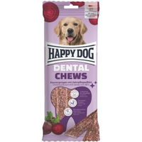 Produktbild von Happy Dog Dental Snacks Zahnpflege-Kausnacks für Hunde glutenfrei und ohne tierisches Protein 195 g