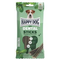 Produktbild von Happy Dog Dental Sticks Mini Zahnpflege-Snacks für Hunde glutenfrei 100 g