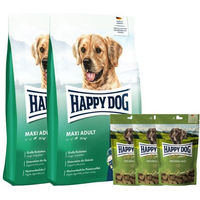 Produktbild von Happy Dog fit & vital Maxi Adult Hundefutter für große Hunde weizenfrei mit Lachs und Lamm 1kg