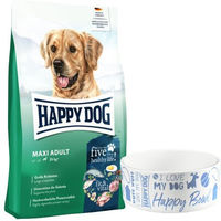 Produktbild von Happy Dog fit & vital Maxi Adult Hundefutter mit Lachs, Fisch, Ei und Lamm für große Hunde 14 kg