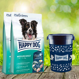 Happy Dog fit & vital Medium Adult Hundefutter für mittlere Hunde 2 x 12 kg – Bild 1 von 1