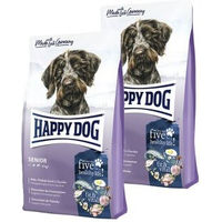 Produktbild von Happy Dog fit & vital Senior Hundefutter zur Unterstützung von Gelenken und Immunsystem ohne Zucker 2x12 kg - 2 x 12 kg