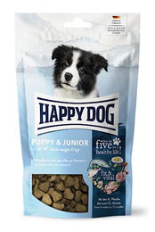 Happy Dog fit & vital Snack für Welpen und Junghunde mit Huhn Lachs und Lamm 100g - 10 x 100 g – Bild 1 von 4