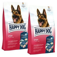 Produktbild von Happy Dog fit & vital Trockenfutter Hund Adult Sport zur Unterstützung der Gelenke 2x14 kg - 2 x 14 kg