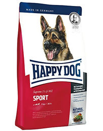 Happy Dog Hundefutter Adult Glutenfrei mit Geflügel Lachs Lamm und Ei 14 kg - 15 kg – Bild 1 von 3