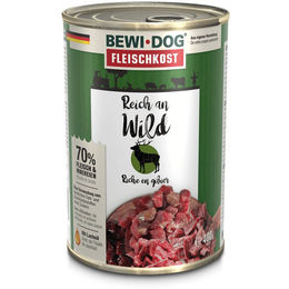 Happy Dog Hundefutter Adult Wild Stückchen in Sauce Getreidefrei mit hohem Fleischanteil 6 x 400 g - 6 x 400 g – Bild 1 von 3