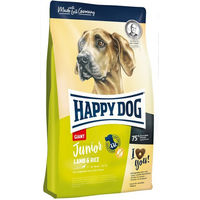 Produktbild von Happy Dog Junior Giant Trockenfutter Lamm und Reis für große Rassen 15 kg