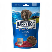 Produktbild von Happy Dog Meat Snack Allgäu Belohnungssnack für Hunde mit Rind 75 g - 10 x 75 g