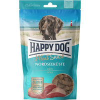 Produktbild von Happy Dog Meat Snack Nordseeküste Hundesnack mit Ente für sensible Hunde Adult 75 g - 10 x 75 g