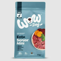 Produktbild von Happy Dog Minis Senior Hundetrockenfutter Ente Getreidefrei 1kg